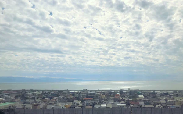 Vista Aérea Cidade — Fotografia de Stock