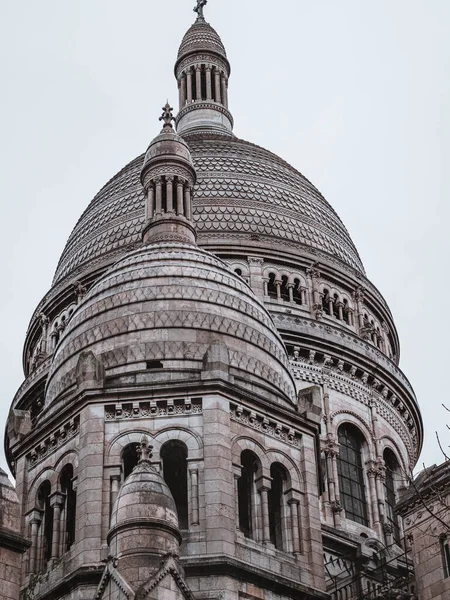 Katedralen Det Heliga Hjärtat Sacre Coeur Staden Mest Besökta — Stockfoto