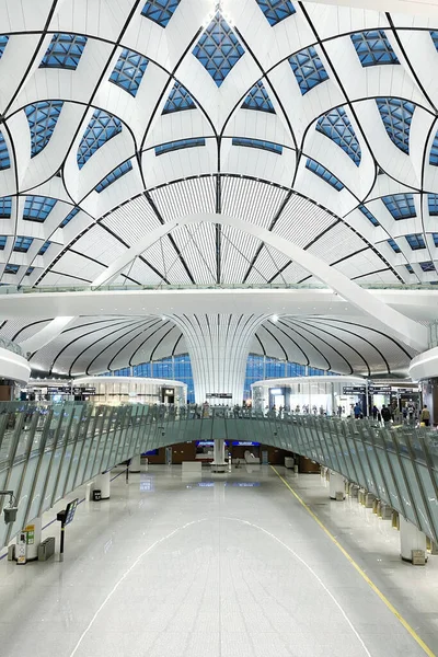 Interior Terminal Aeroporto — Fotografia de Stock