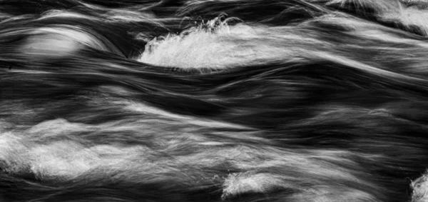 Schwarz Weiß Foto Eines Wassers — Stockfoto