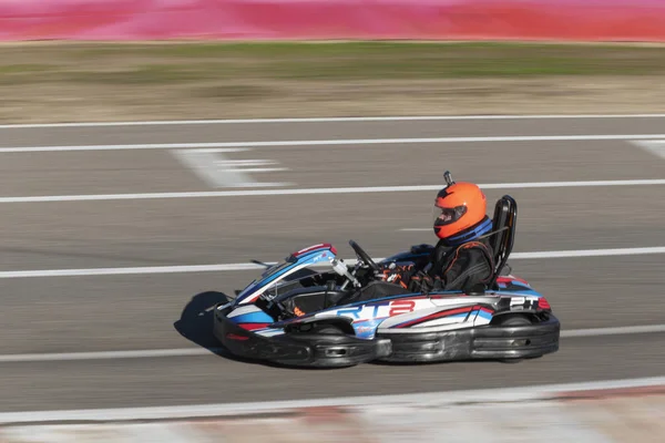 Vista Campeonato Karting — Fotografia de Stock