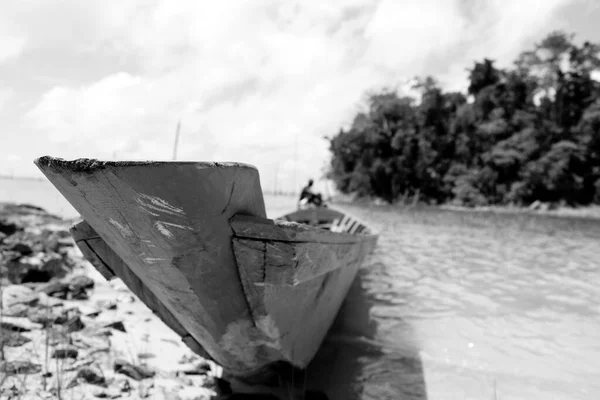 Fischerboot Strand — Stockfoto