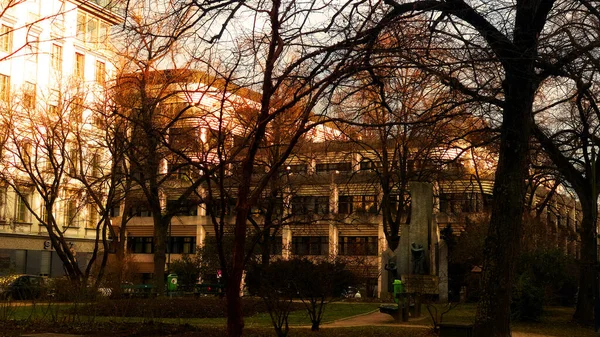 Hermosa Vista Del Parque Ciudad —  Fotos de Stock