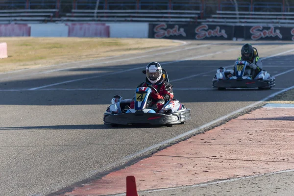 Vista Campeonato Karting — Fotografia de Stock