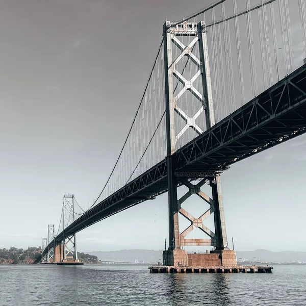 Die Brücke Der Stadt Lisbon Portugal — Stockfoto