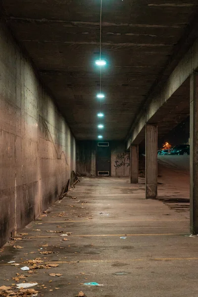 城市的地下通道 — 图库照片