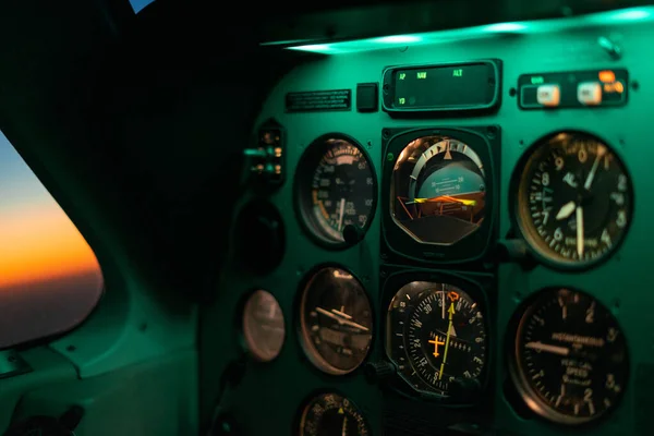 Auto Dashboard Stuurwiel Cockpit Uitzicht — Stockfoto