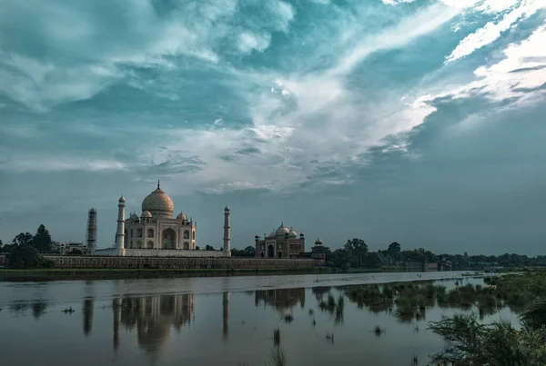 Taj Mahal Tempel Agra Indien — Stockfoto