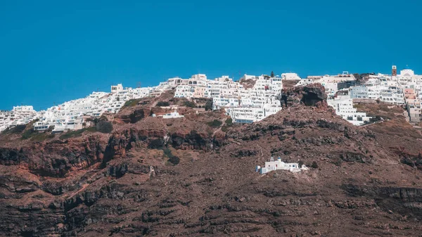 Blick Auf Die Stadt Santorini Griechenland — Stockfoto