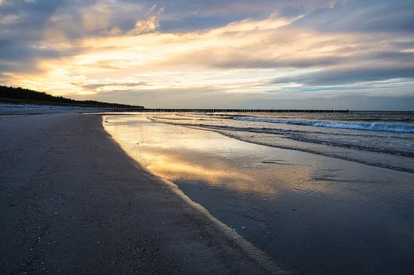 Beautiful Sunset Beach — Stock Photo, Image