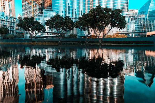 Singapore Junho 2018 Edifício Moderno Hong Kong — Fotografia de Stock