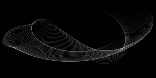 Abstract Background Glowing Lines Waves — Stock Photo, Image