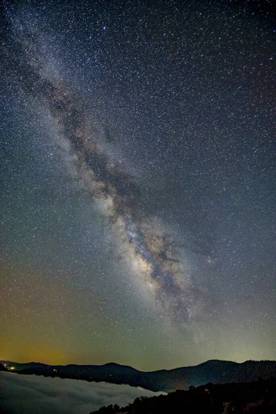 天の川銀河では — ストック写真