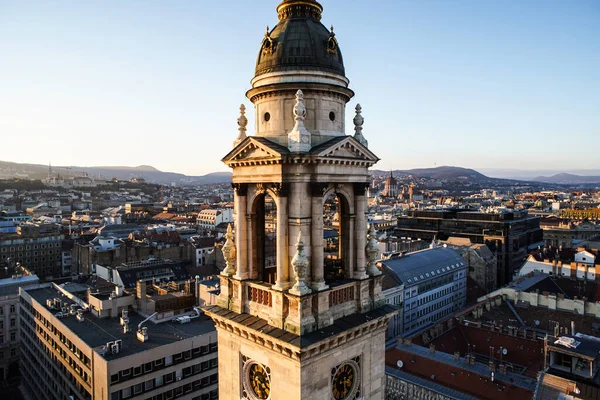 Luchtfoto Van Stad Barcelona Spanje — Stockfoto