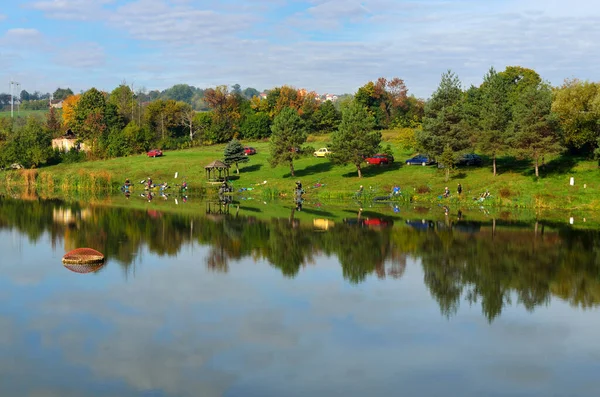 Beautiful View Lake Park — Stock Photo, Image