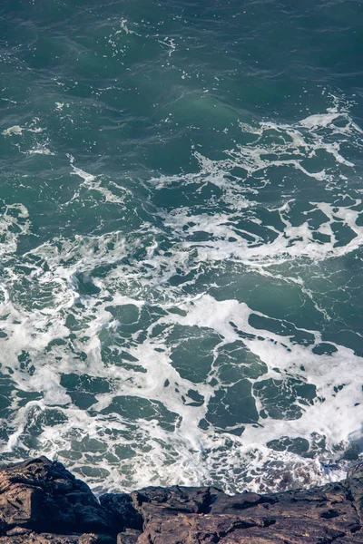 Морські Хвилі Блакитне Небо — стокове фото