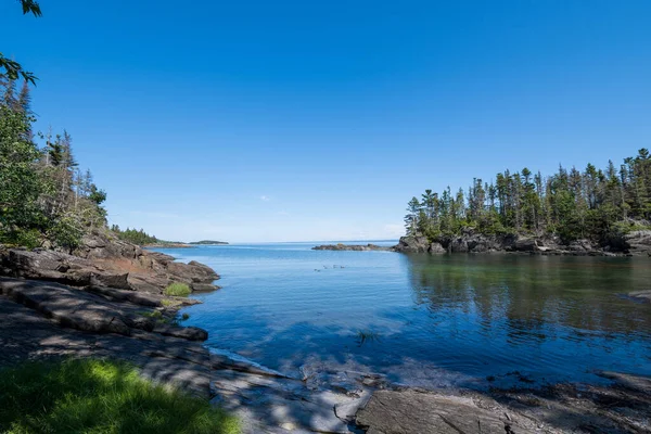 Schöne Aussicht Auf Den See Den Bergen — Stockfoto