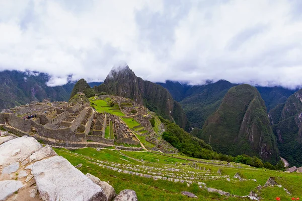 Machu Picchu Peru Inka Ruinen Des Heiligen Tals Der Inkas — Stockfoto