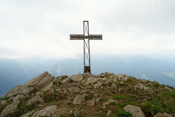 Vista Panoramica Bellissimo Paesaggio Alpino — Foto Stock