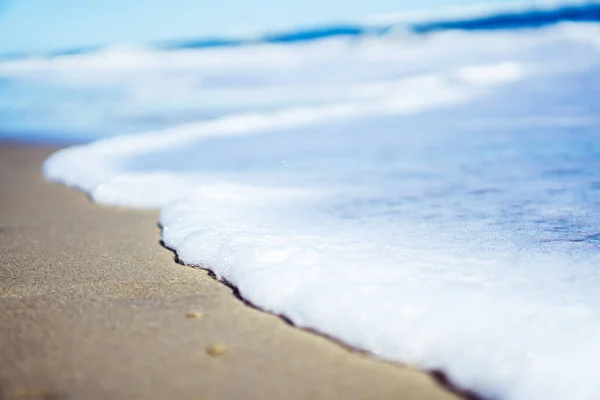 Fale Morskie Plaży — Zdjęcie stockowe