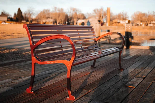 Bench Park — Stock Photo, Image