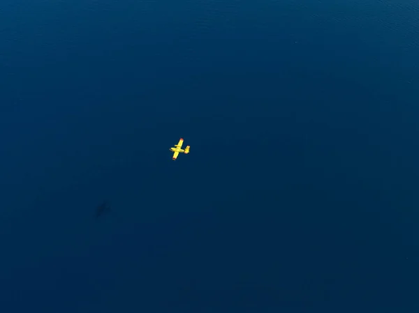 Vista Aérea Mar Céu — Fotografia de Stock