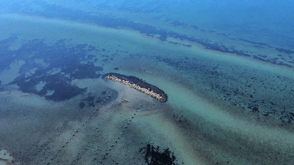 Luftaufnahme Der Mittelmeerinsel Norden Islands — Stockfoto