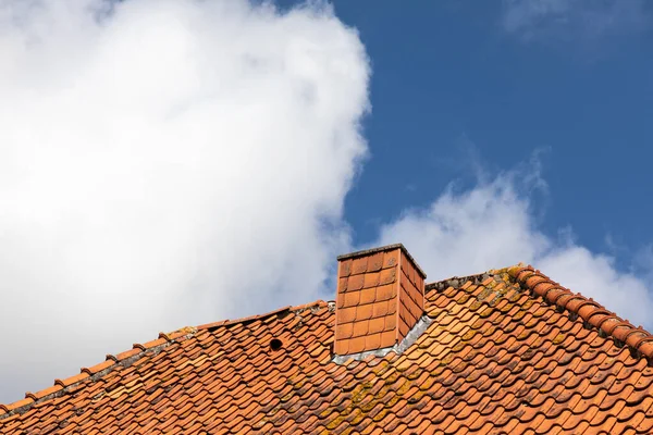 Tak Över Ett Hus — Stockfoto