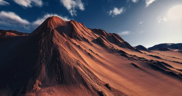 Όμορφο Τοπίο Της Ερήμου — Φωτογραφία Αρχείου