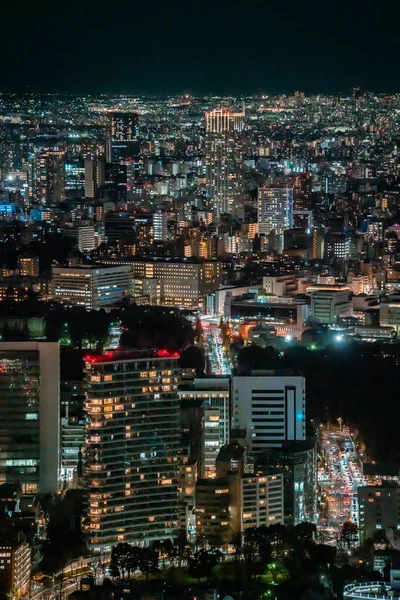 Vanuit Lucht Uitzicht Stad Bangkok Thailand — Stockfoto