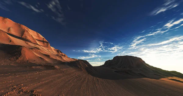 Hermoso Paisaje Del Desierto —  Fotos de Stock
