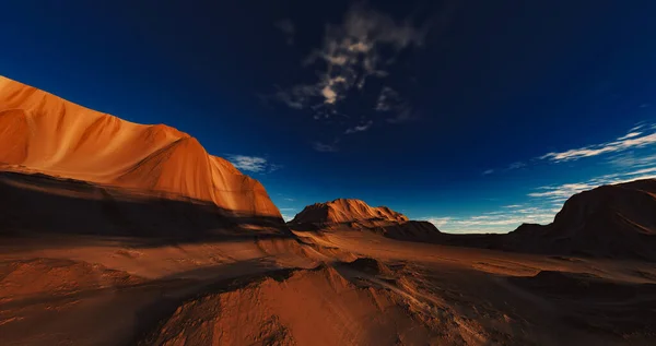 Beau Paysage Désert — Photo