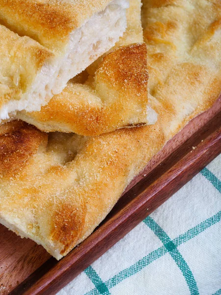 Pane Fatto Casa Con Marmellata — Foto Stock