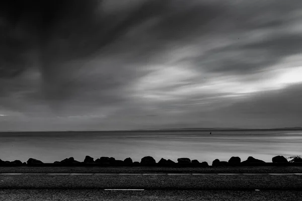 Vacker Utsikt Över Havet Och Himlen — Stockfoto