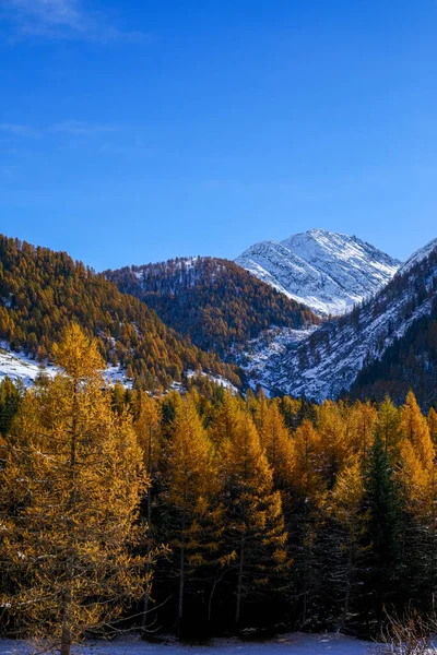 Wunderschöne Landschaft Mit Einer Bergkette Hintergrund — Stockfoto
