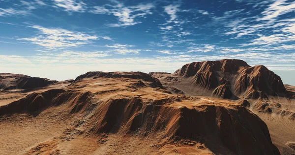 Prachtig Landschap Van Woestijn — Stockfoto