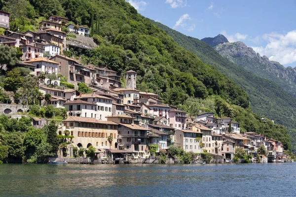 Vista Della Città Costiera — Foto Stock