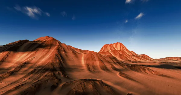 Bela Paisagem Deserto — Fotografia de Stock