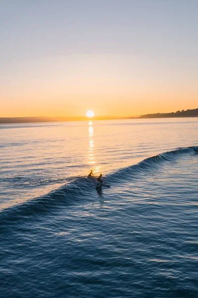 Denizdeki Sörfçünün Görüntüsü — Stok fotoğraf