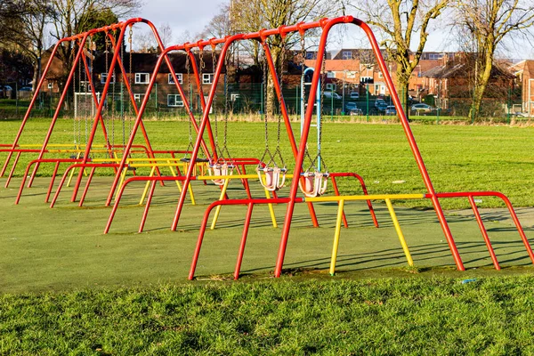 Speeltuin Voor Kinderen Het Park — Stockfoto