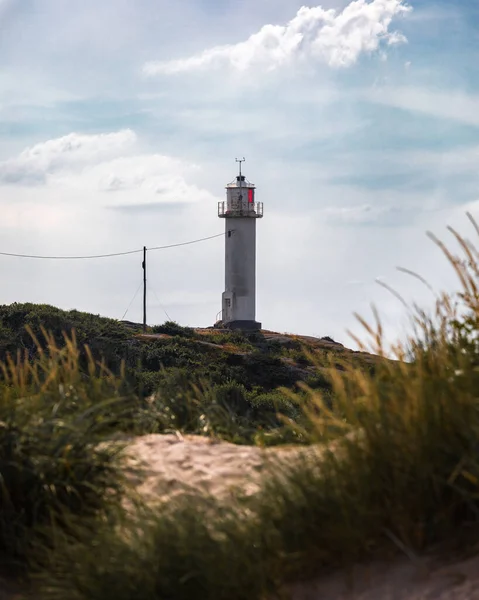 Leuchtturm Strand Norden Des Bundesstaates Israel — Stockfoto