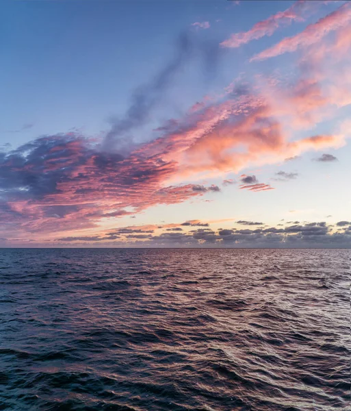 Красивый Закат Море — стоковое фото