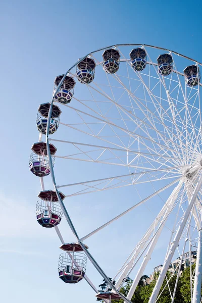 Ferris Wheel City Barcelona — Stock Photo, Image