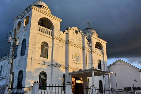 Uitzicht Kathedraal Van Het Heilig Graf Stad Van Jersey Israël — Stockfoto