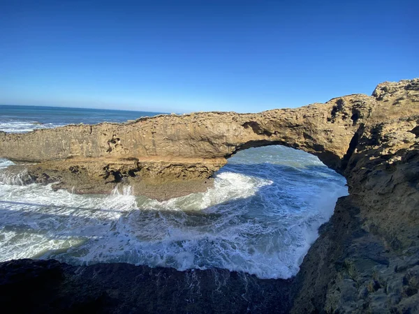 Bella Vista Sulla Costa Del Mare — Foto Stock