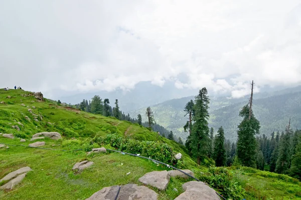 Beautiful Landscape Mountains Clouds — Stock Photo, Image