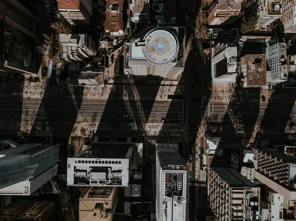 Vista Aérea Cidade — Fotografia de Stock