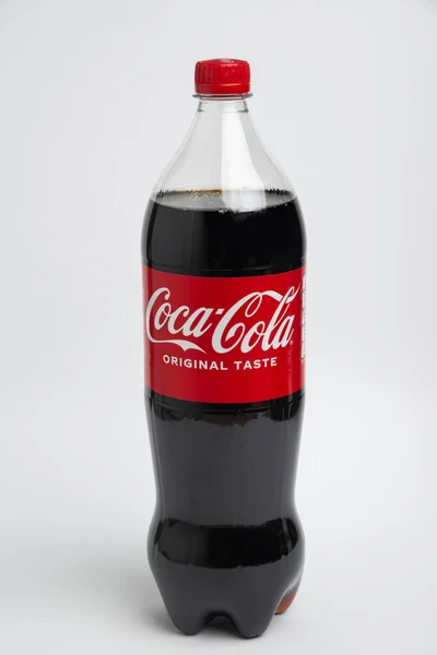 Bottiglia Con Coca Cola — Foto Stock