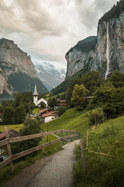 Prachtig Landschap Met Bergen Bergtoppen — Stockfoto