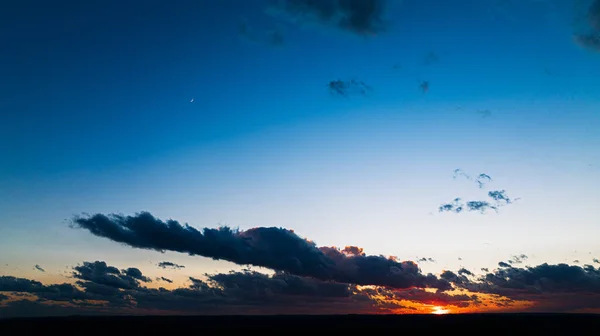 Beautiful Sunset Sky Clouds — Stock Photo, Image